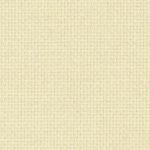 A close up on the texture of sixteen count aida fabric, the holes are clearly visible. The colour is ivory, which is buttery white