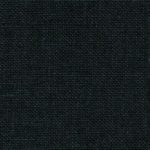 A close up on the specialised, cross stitching linen fabric in black