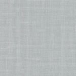 A close up on the specialised, cross stitching linen fabric in pearl grey linen which is a light blue grey