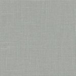 A close up on the specialised, cross stitching linen fabric in smoky pearl, a dark silver grey