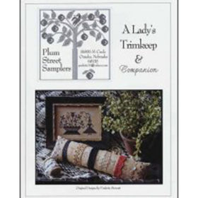A Lady's Trimkeep and Companion Counted Cross Stitch Pattern by Plum Street Samplers