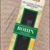 A cardboard packet containing a beading needles. The package text reads, "Bohin France, 10"