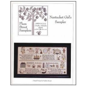 Nantucket Girls Sampler Counted Cross Stitch Pattern by Plum Street Samplers