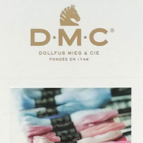 DMC Floss Colour Card - with real Floss Samples!
