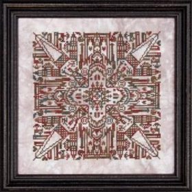 Reflections of New York Counted Cross Stitch Pattern by Ink Circles