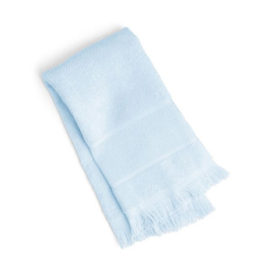 Charlescraft Velour Stitchable Guest Towel , Blue