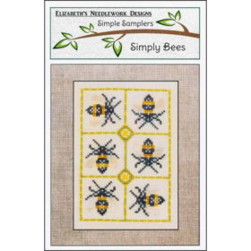Simply Bees Counted Cross Stitch Pattern by Elizabeth's Needlework Designs