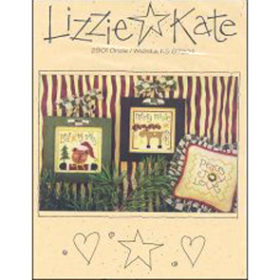 Tiny Tidings #E5110 Counted Cross Stitch Pattern by Lizzie Kate