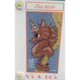 Seanicorn Counted Cross Stitch Pattern from X's and Oh's
