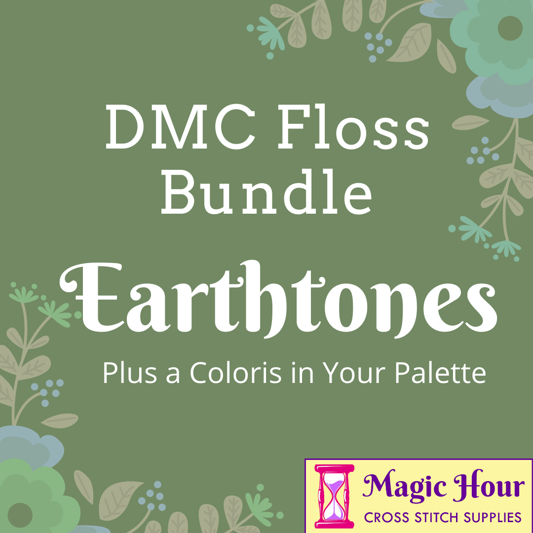 DMC Embroidery Floss: Earth Tones