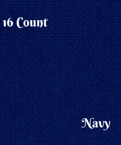 Aida cloth 16 Count in SOFT BLUE