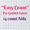 14 Count Aida Cloth Natural  Medium/Heavyweight Aida Fabric