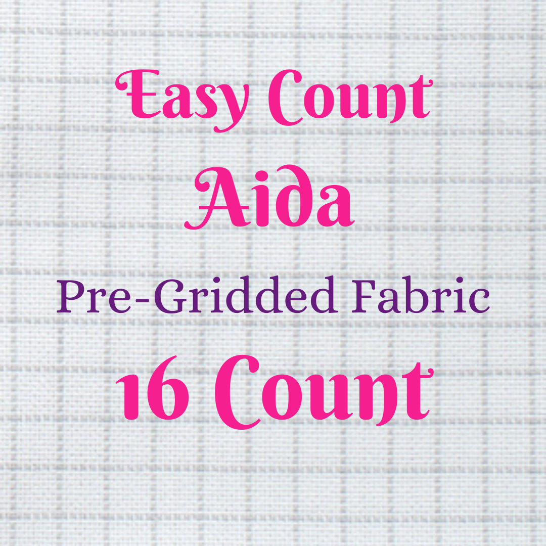 Easy Count Aida Cloth 16 Count Pre-Gridded Cross Stitch Fabric - Magic Hour  Needlecrafts