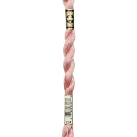 DMC Pearl Cotton #0224 Shell Pink Very Light - Size 5