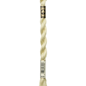 DMC Pearl Cotton #3047 Yellow Beige Light - Size 5