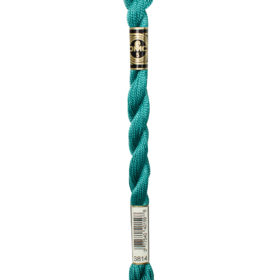DMC Pearl Cotton #3814 Aqua Marine - Size 5