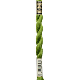 DMC Pearl Cotton #0470 Avocado Green Light- Size 5