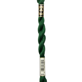 DMC Pearl Cotton #0895 Hunter Green Very Dark  - Size 5