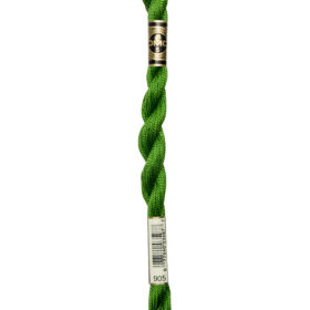 DMC Pearl Cotton #0905 Parrot Green Dark  - Size 5