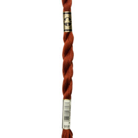 DMC Pearl Cotton #0918 Red Copper Dark - Size 5