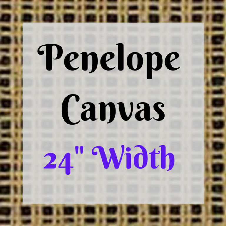 PENELOPE Needlepoint Canvas DoubleMesh 10/20 count 24" width Magic Hour Needlecrafts
