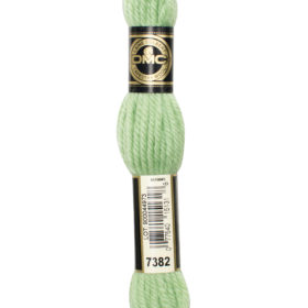 DMC Tapestry Wool #7382 Yellow Green Very Light