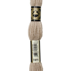 DMC Tapestry Wool #7411 Beige Brown Very Light