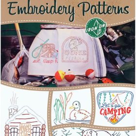 Aunt Martha's Embroidery Heat Transfer Books - Great Outdoors