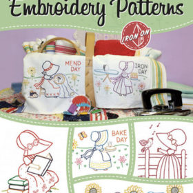 Aunt Martha's Embroidery Heat Transfer Books - Sunbonnet Days