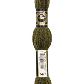 DMC Tapestry Wool #7425 Golden Olive Dark