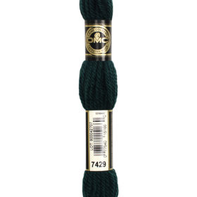 DMC Tapestry Wool #7429 Blue Green Very Dark