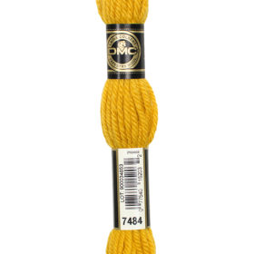 DMC Tapestry Wool #7484 Golden Yellow