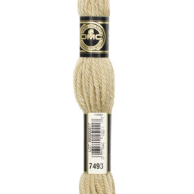 DMC Tapestry Wool #7493 Hazel Nut Brown Light 