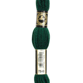 DMC Tapestry Wool #7540 Forest Green Very Dark