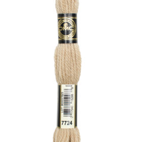 DMC Tapestry Wool #7724 Tan Very Light