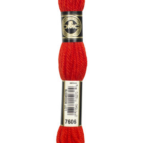 DMC Tapestry Wool #7606 Burnt Orange Red