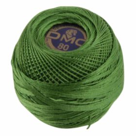 DMC Tatting Thread, 91 m ball - #701 Christmas Green Light