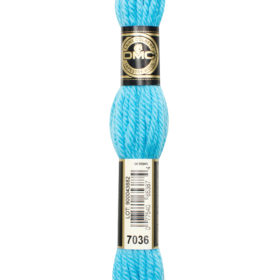 DMC Tapestry Wool #7036 Bright Turquoise Light