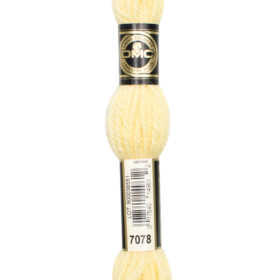 DMC Tapestry Wool #7078-Pale Yellow Light