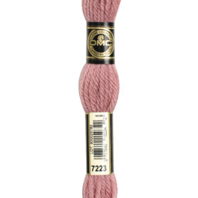 DMC Tapestry Wool #7223-Shell Pink Medium Light