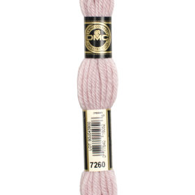 DMC Tapestry Wool #7260-Antique Mauve Very Light