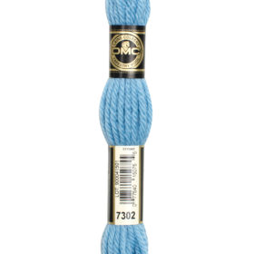 DMC Tapestry Wool #7302-Antique Blue Very Light