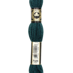 DMC Tapestry Wool #7329-Blue Green Very Dark