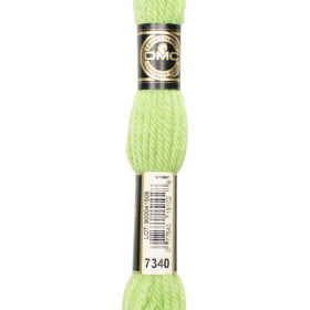 DMC Tapestry Wool #7340-Parrot Green Light