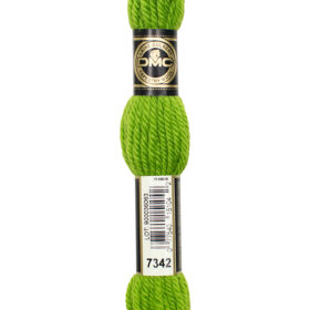 DMC Tapestry Wool #7342 Parrot Green Medium