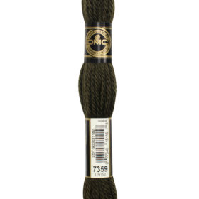 DMC Tapestry Wool #7359-Brown Grey Very Dark