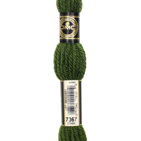 DMC Tapestry Wool #7367-Avocado Green Very Dark