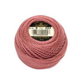 DMC Pearl Cotton Size 8 Colour #223
