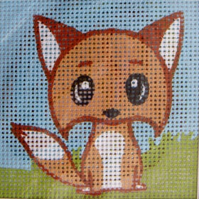 Fox - Small Needlepoint  Kit