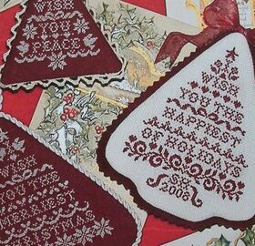 Noel En Rouge Counted Cross Stitch Pattern by Sue Hillis Designs